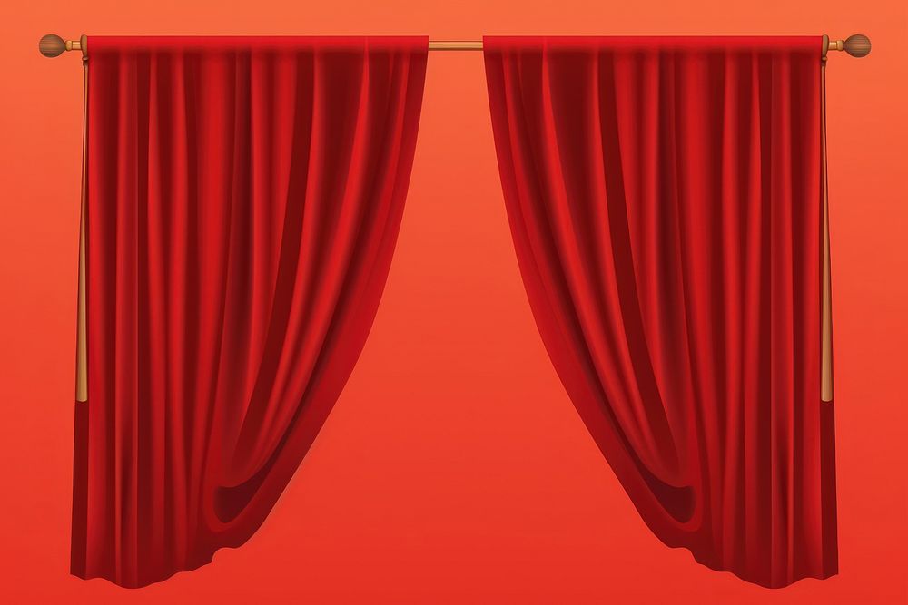 Curtain backgrounds decoration elegance. AI generated Image by rawpixel.