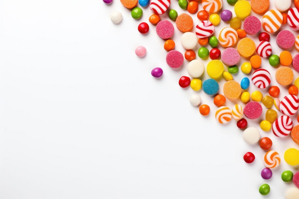 Candy confectionery backgrounds dessert. AI generated Image by rawpixel.