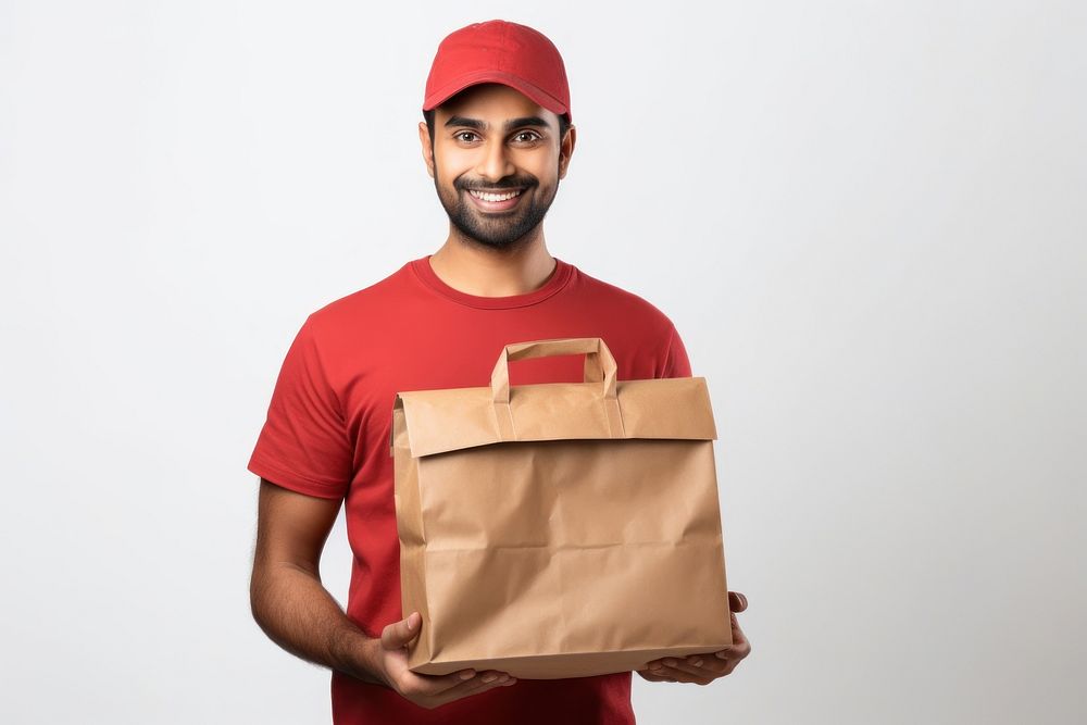 Cardboard package adult bag. AI generated Image by rawpixel.