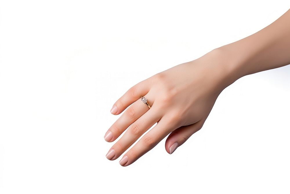 Finger ring jewelry diamond. AI generated Image by rawpixel.