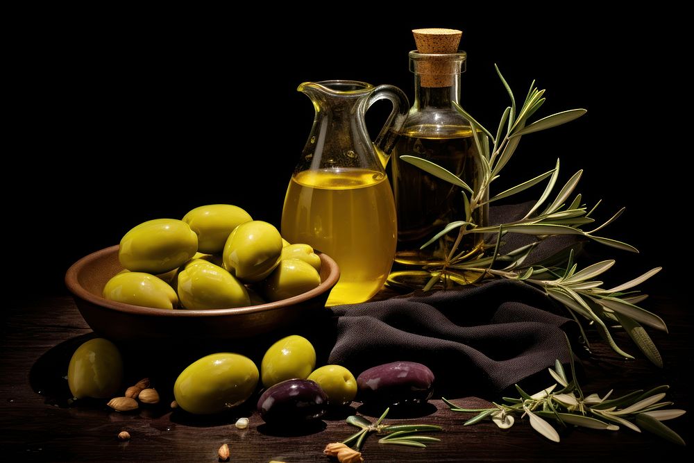 Ingredient olive plant food. AI generated Image by rawpixel.