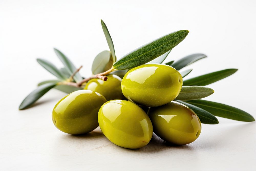 Olive fruit plant food. AI generated Image by rawpixel.