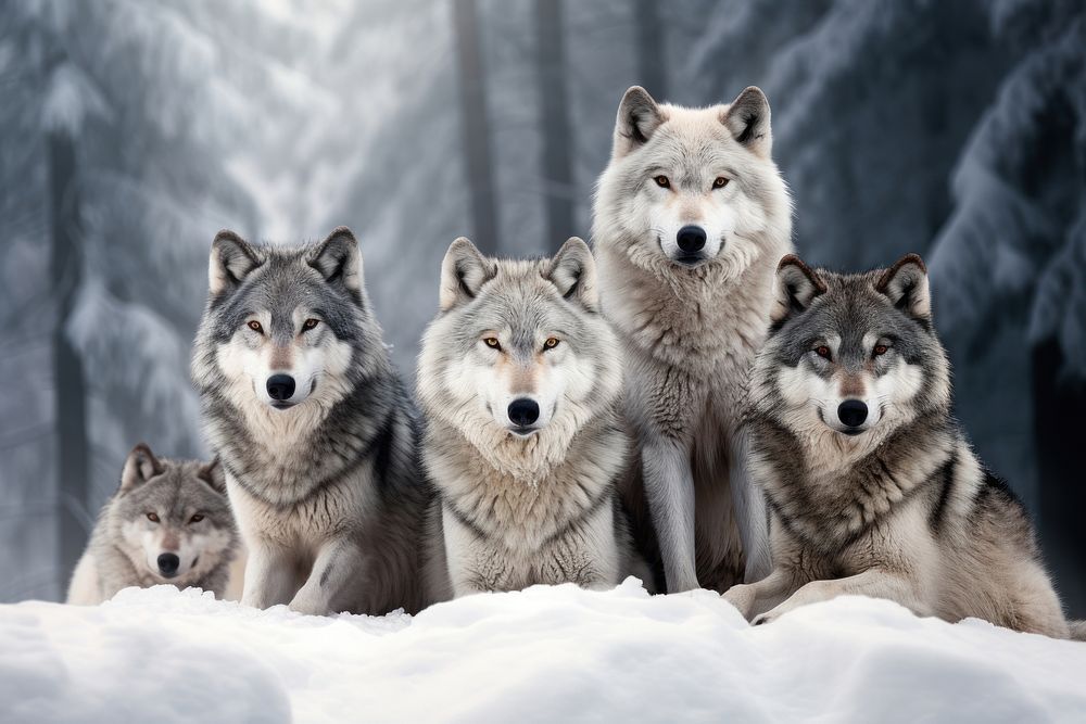 Wolf Pack, HD wallpaper | Peakpx