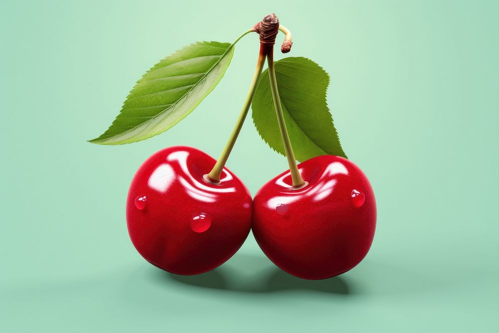 Cherry fruit plant food. 