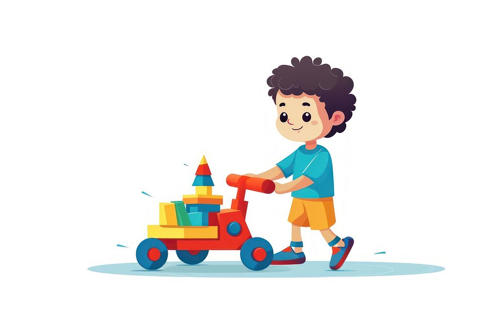 Toy vehicle wheel cute. AI generated Image by rawpixel.