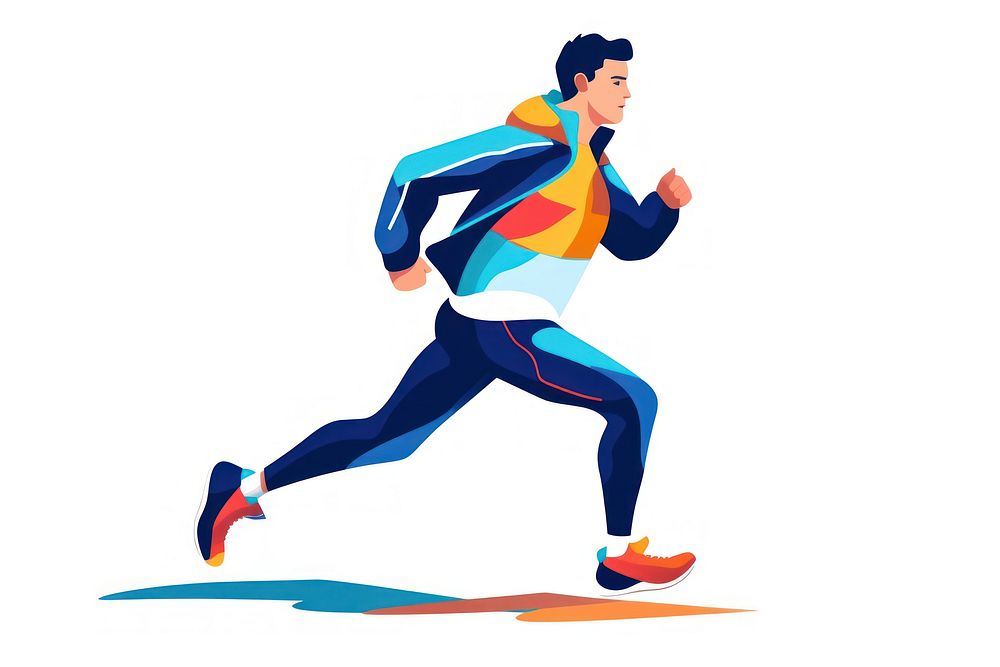 Running footwear jogging sports. AI generated Image by rawpixel.