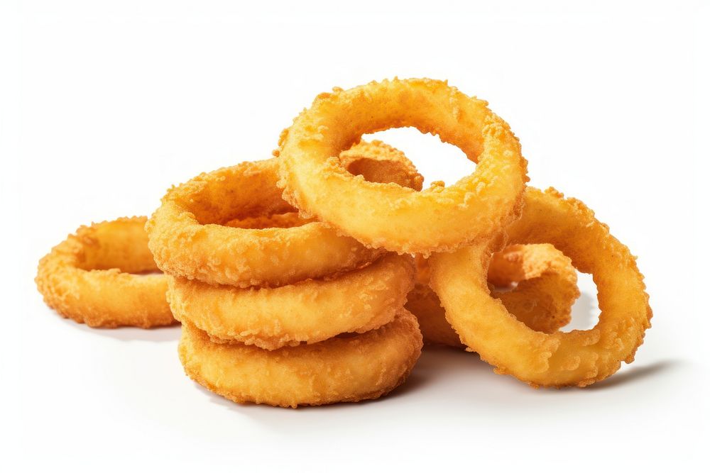 Onion rings food freshness dessert. 