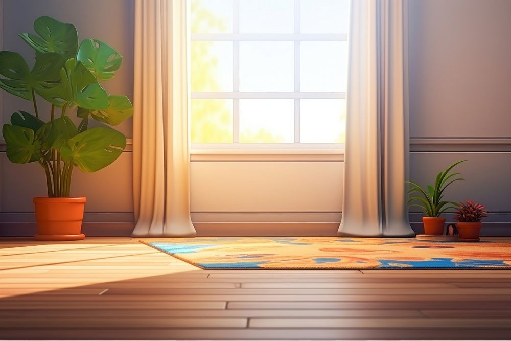 Window floor plant wood. AI generated Image by rawpixel.