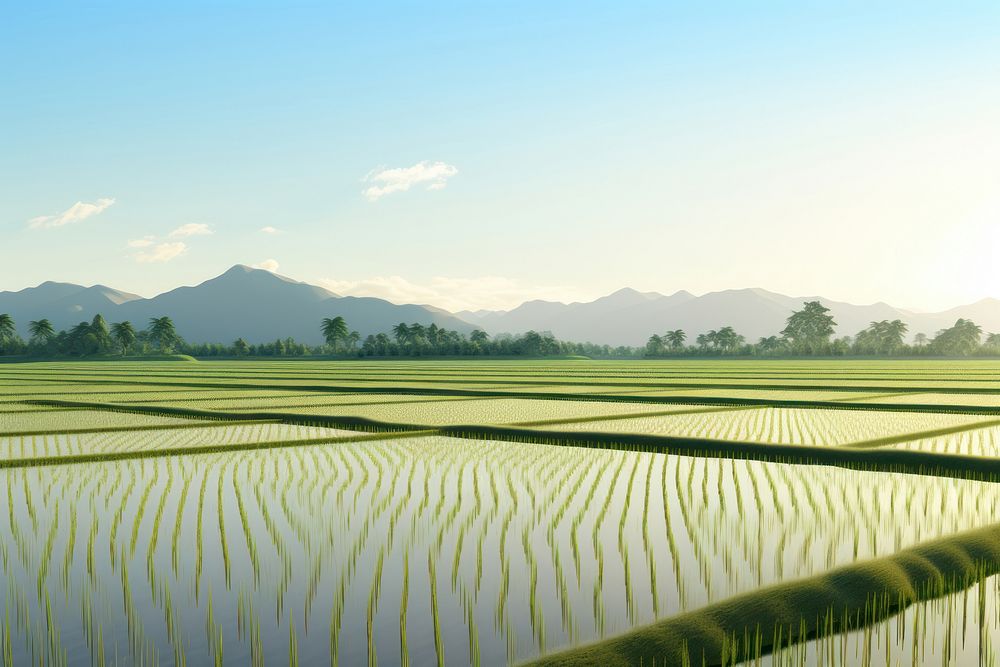 Field agriculture outdoors nature. AI generated Image by rawpixel.