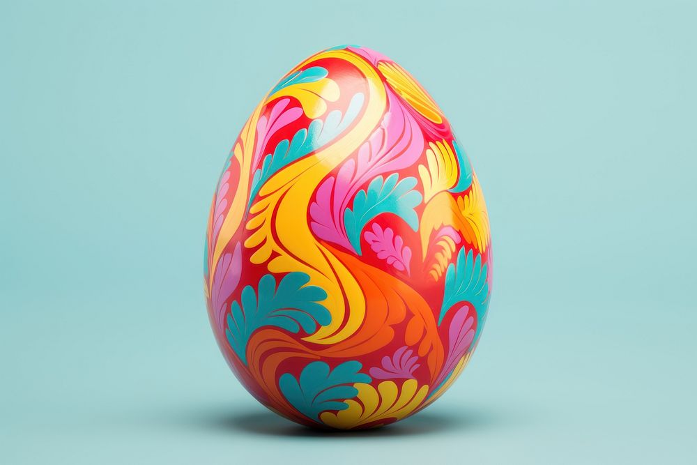 Egg easter celebration creativity. AI generated Image by rawpixel.