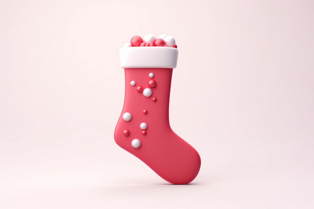 Christmas stocking pill christmas stocking. AI generated Image by rawpixel.