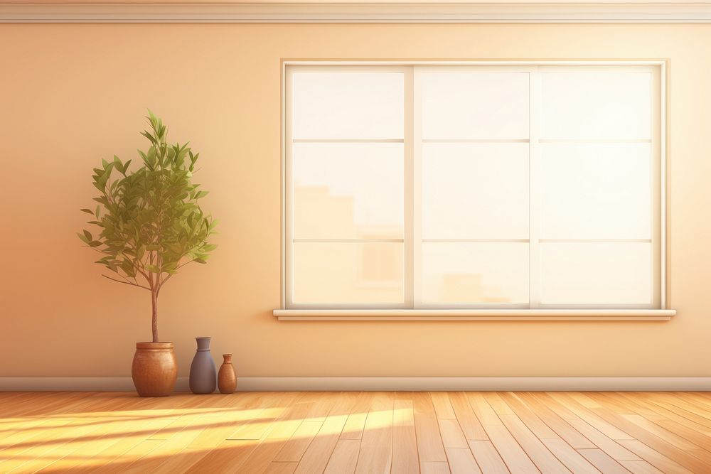 Window floor wood windowsill. AI generated Image by rawpixel.