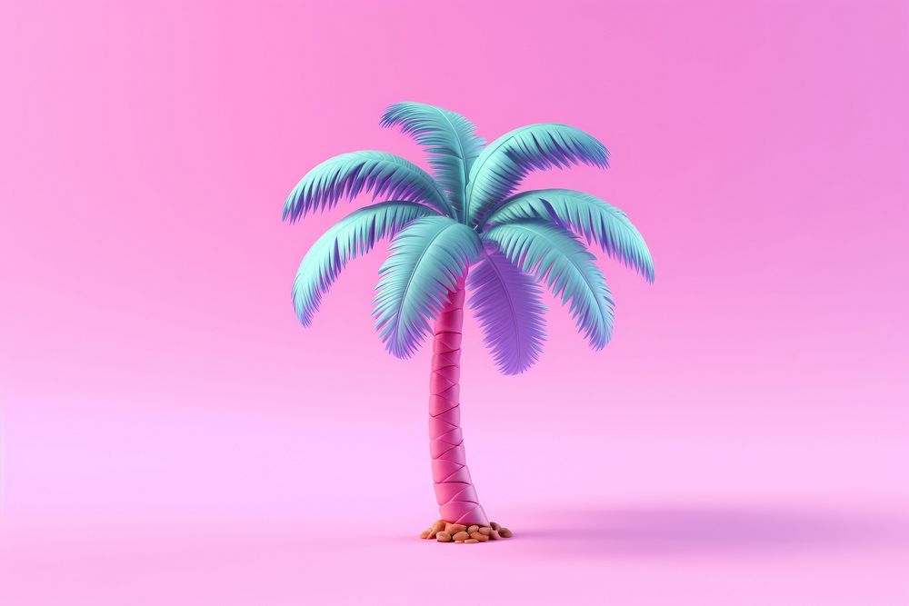 Tree plant palm tree arecaceae. AI generated Image by rawpixel.