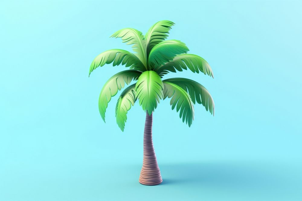 Tree plant palm tree arecaceae. AI generated Image by rawpixel.