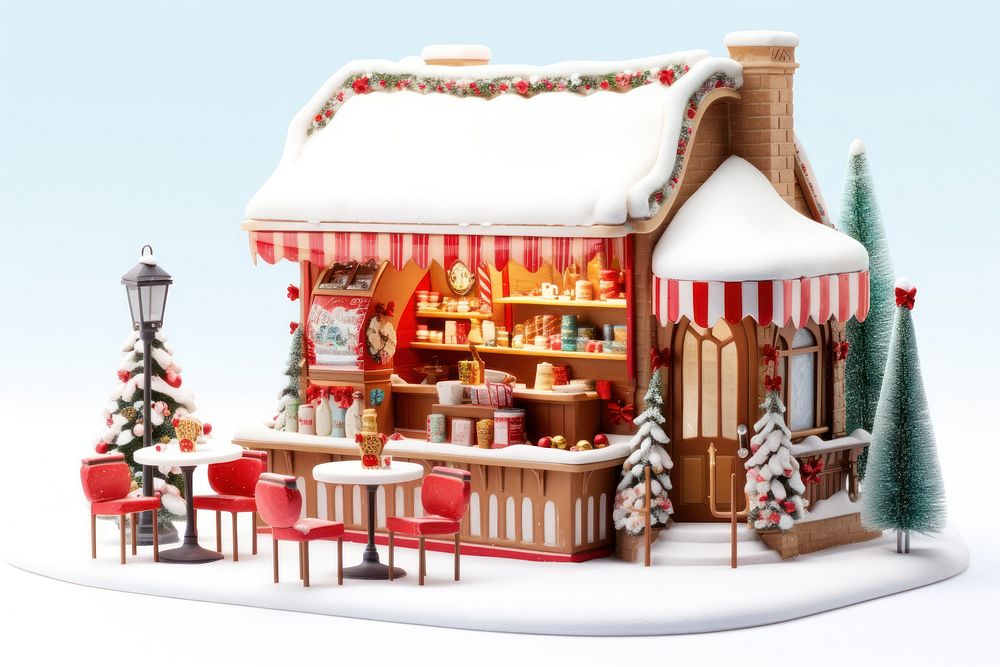 Christmas gingerbread food confectionery. AI generated Image by rawpixel.