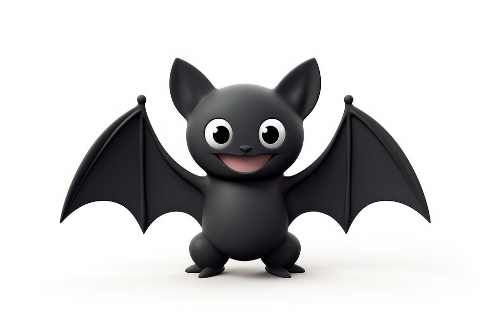 Bat animal cartoon mammal. AI generated Image by rawpixel.
