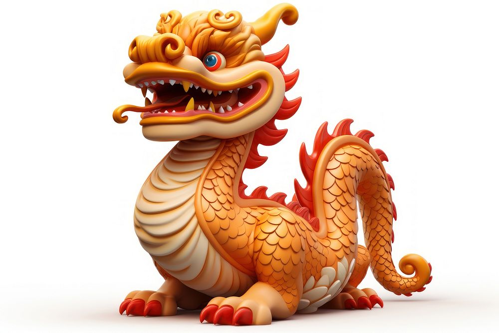 Dragon representation chinese dragon creativity. AI generated Image by rawpixel.