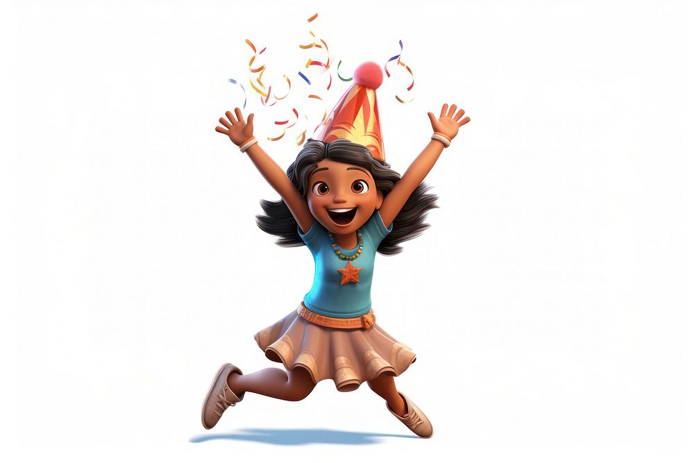 Celebration hat white background achievement. AI generated Image by rawpixel.