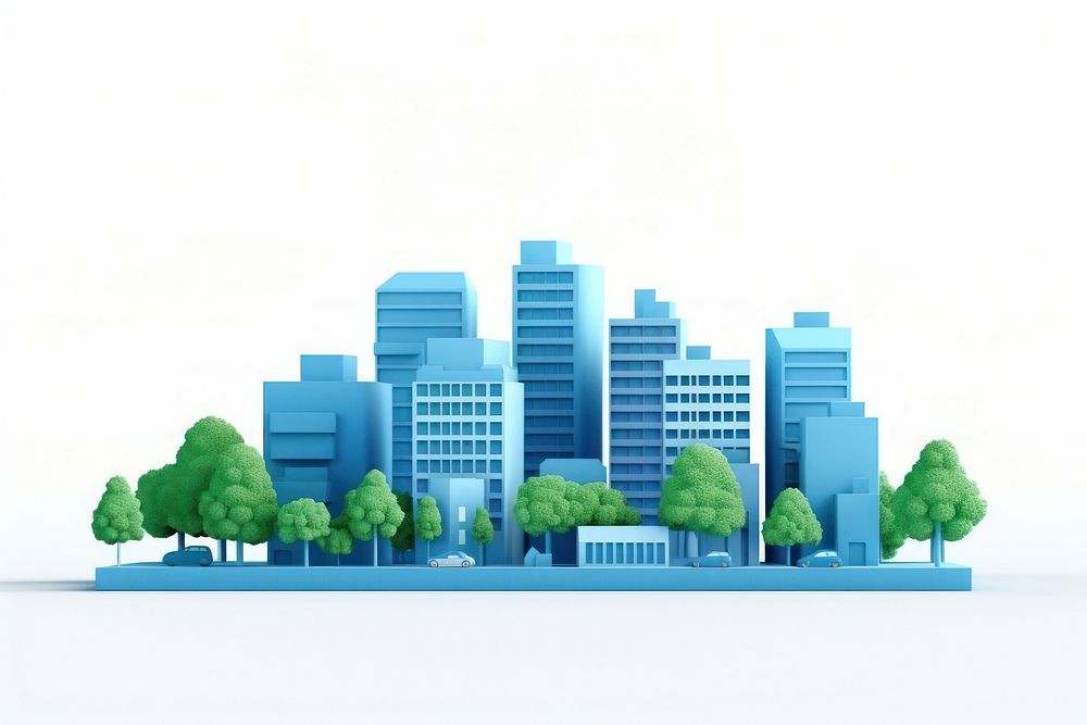 Building city architecture plant. AI generated Image by rawpixel.