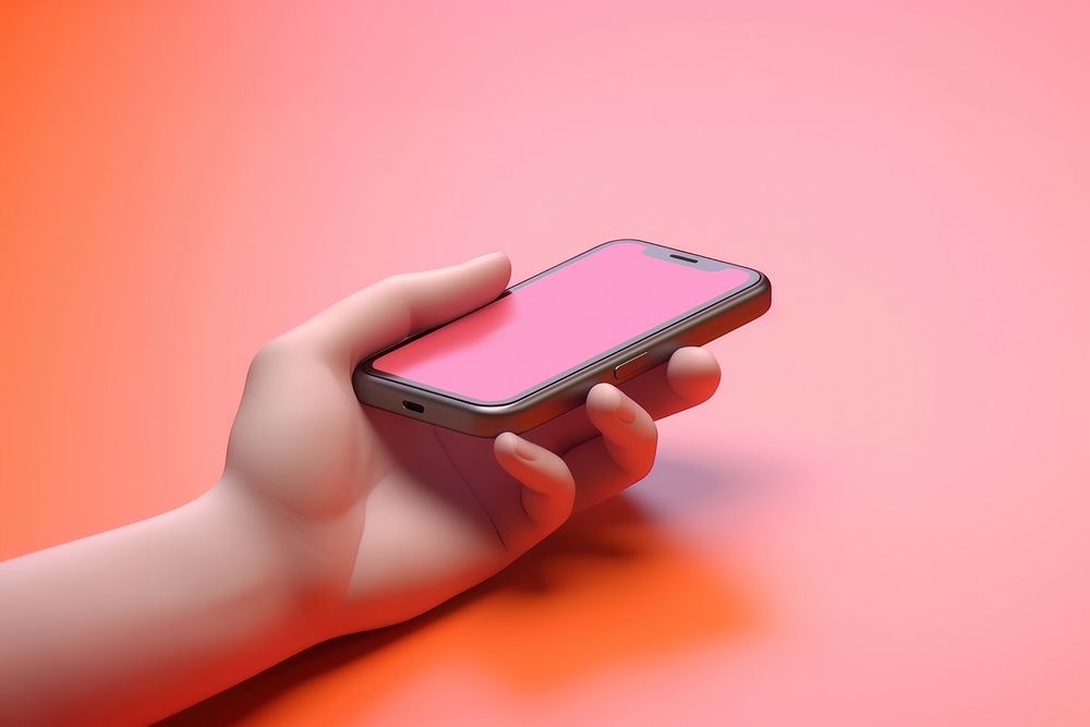 Phone hand portability electronics. AI generated Image by rawpixel.