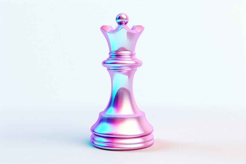 Queen chess piece game white background chessboard. AI generated Image by rawpixel.