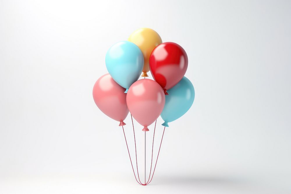 Balloon party anniversary celebration. AI generated Image by rawpixel.