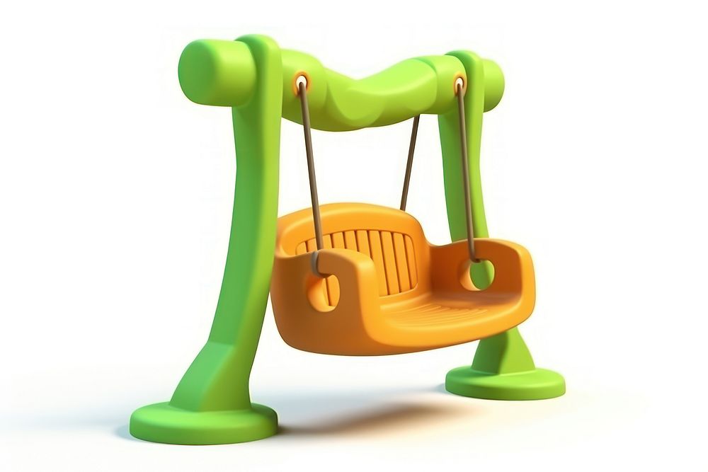 Swing playground cartoon toy. AI generated Image by rawpixel.