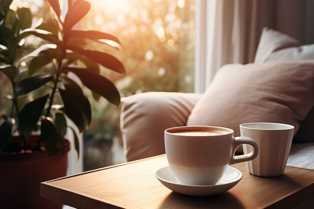 Coffee cup furniture saucer. 