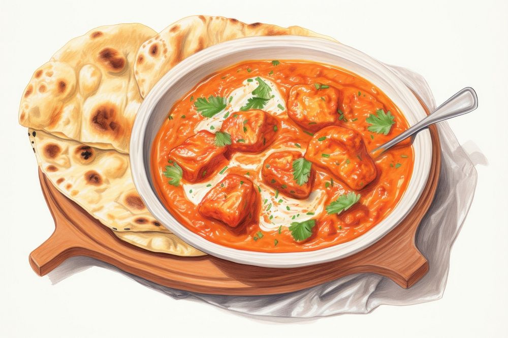Food curry meal stew. AI generated Image by rawpixel.