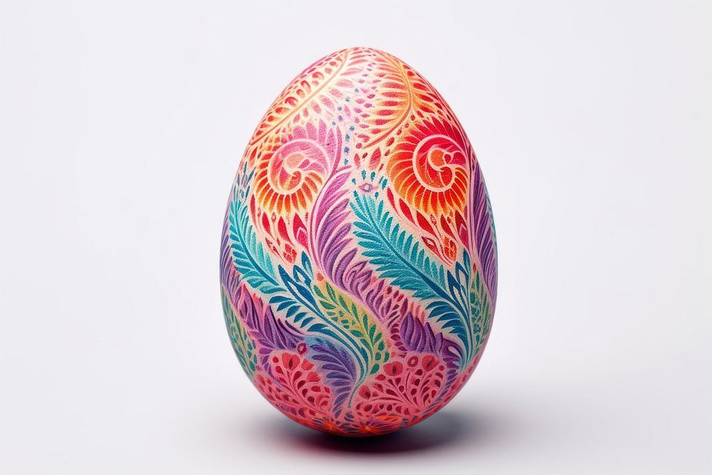 Egg pattern easter celebration. AI generated Image by rawpixel.