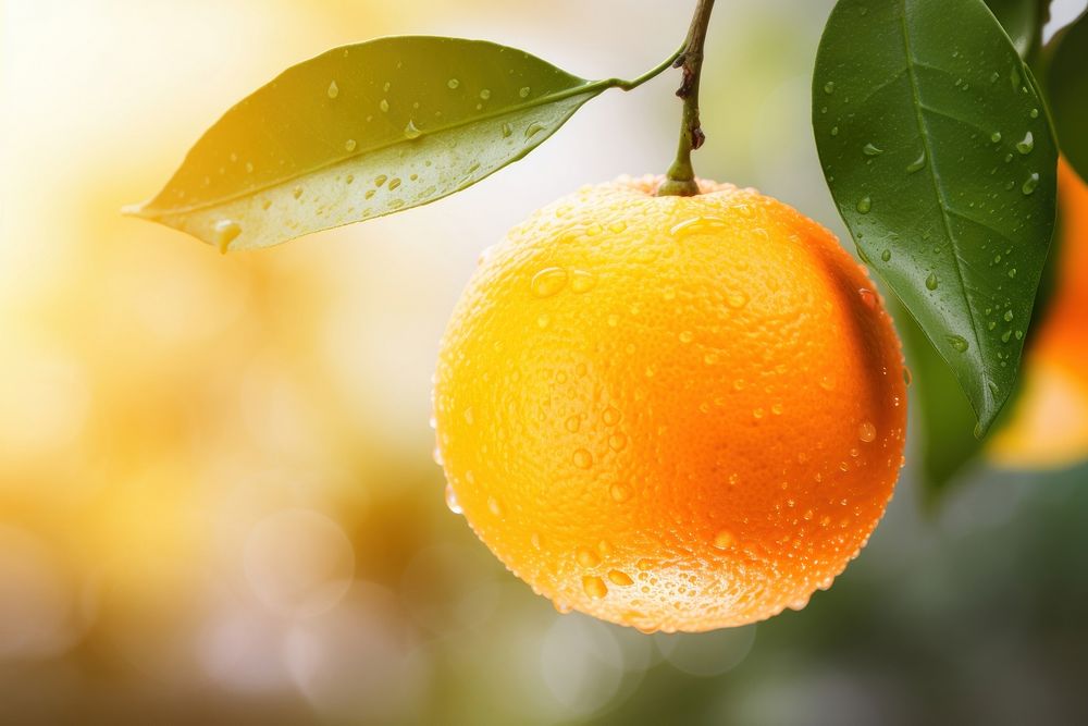 Grapefruit outdoors orange lemon. AI generated Image by rawpixel.