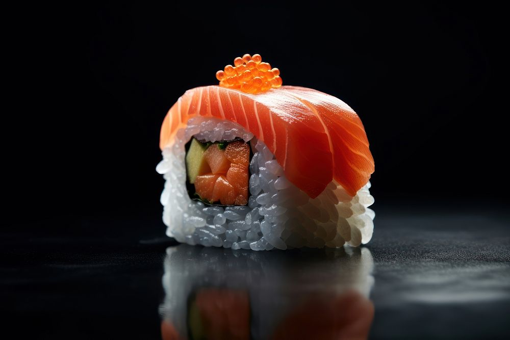 Sushi food rice freshness. AI generated Image by rawpixel.