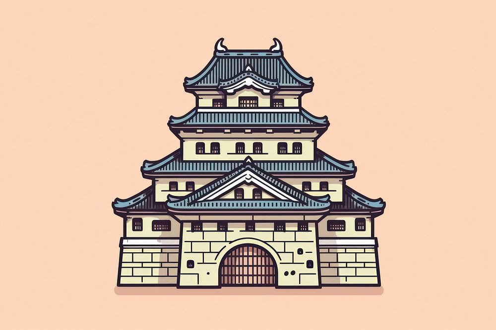 Architecture building castle tower. AI generated Image by rawpixel.