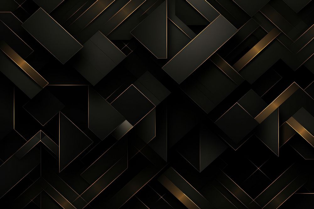 Geometric black background backgrounds abstract | Premium Photo ...