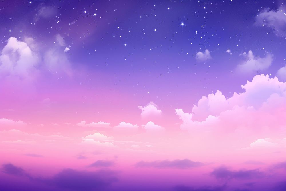 Gradient sky aesthetic background purple  outdoors. 