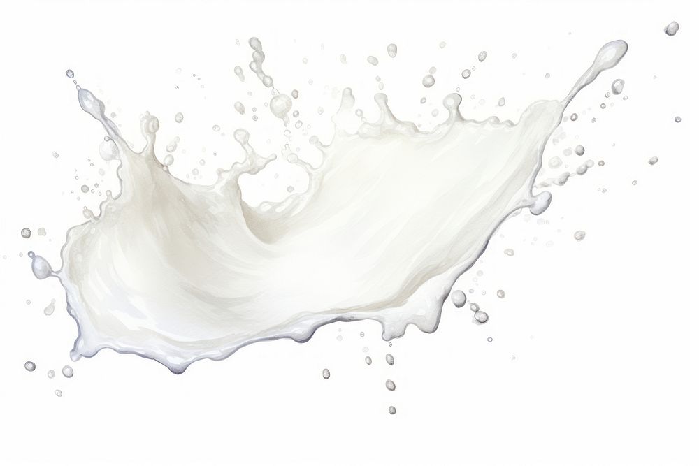 Milk white white background splattered. AI generated Image by rawpixel.