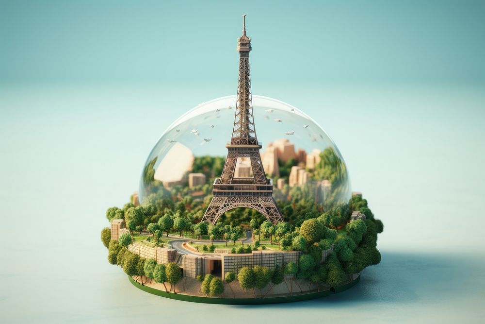 Architecture outdoors sphere travel. AI generated Image by rawpixel.