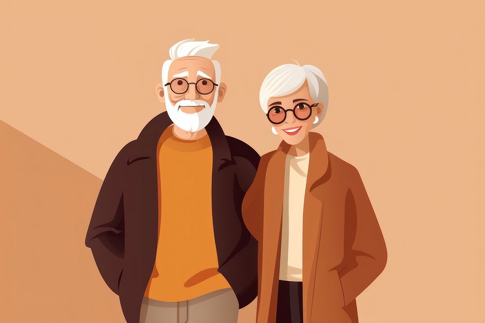 Portrait glasses people adult. AI generated Image by rawpixel.
