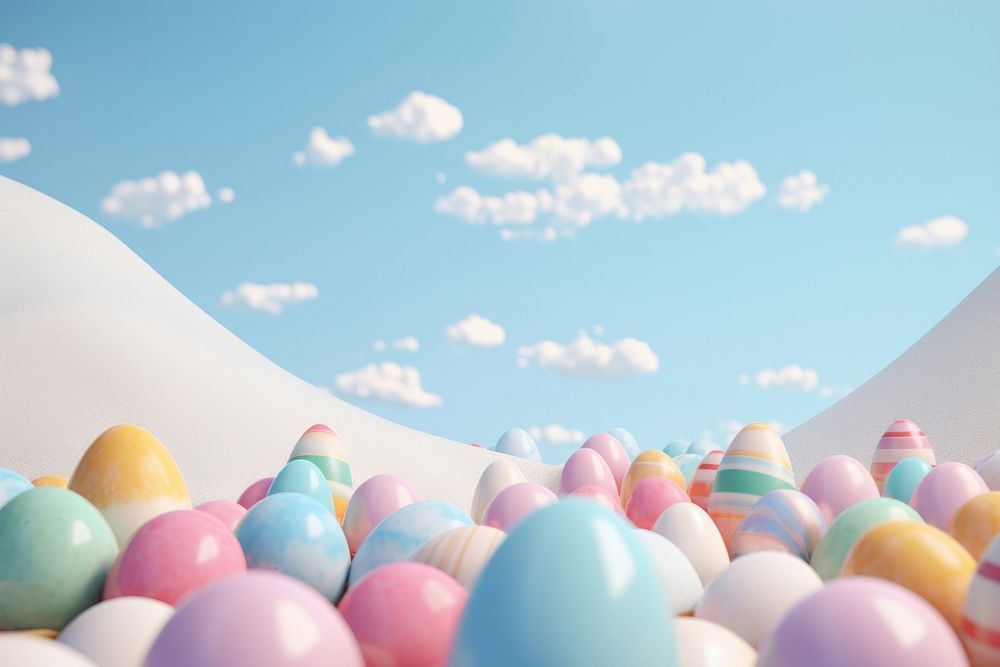 Egg easter backgrounds celebration. AI generated Image by rawpixel.