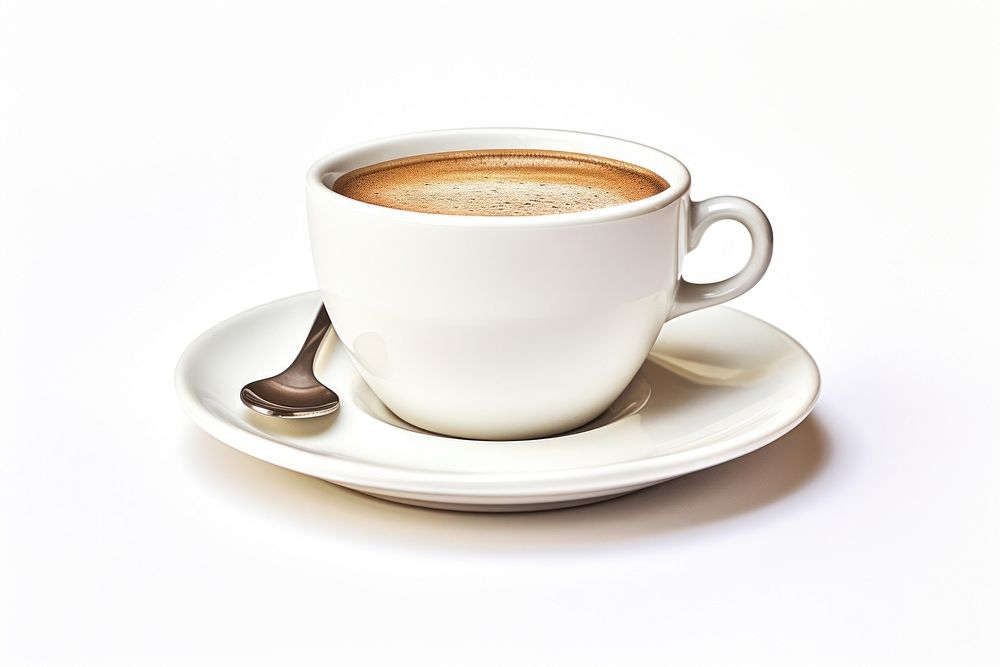 Coffee cup espresso saucer. AI generated Image by rawpixel.