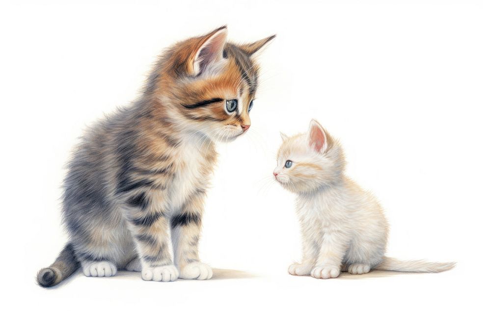 Kitten animal mammal pet. AI generated Image by rawpixel.
