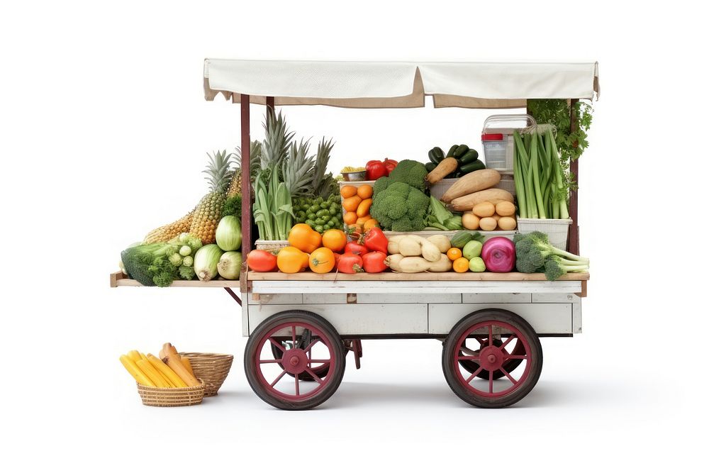 Vegetable vehicle fruit plant. AI generated Image by rawpixel.