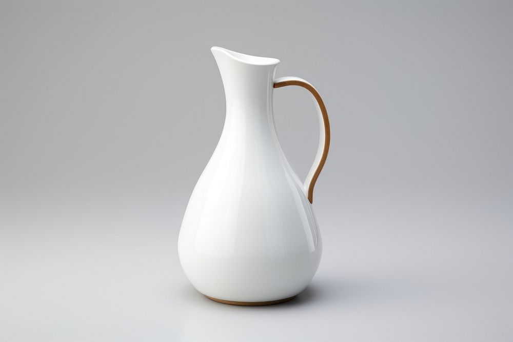 Porcelain tableware pottery white. AI generated Image by rawpixel.
