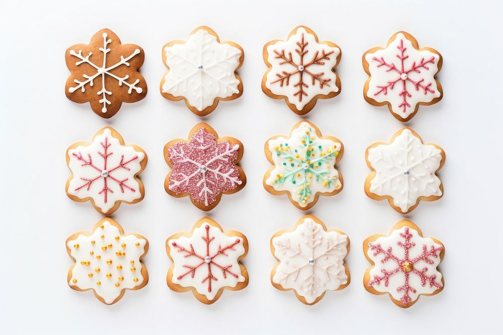 Cookie icing gingerbread christmas. AI generated Image by rawpixel.