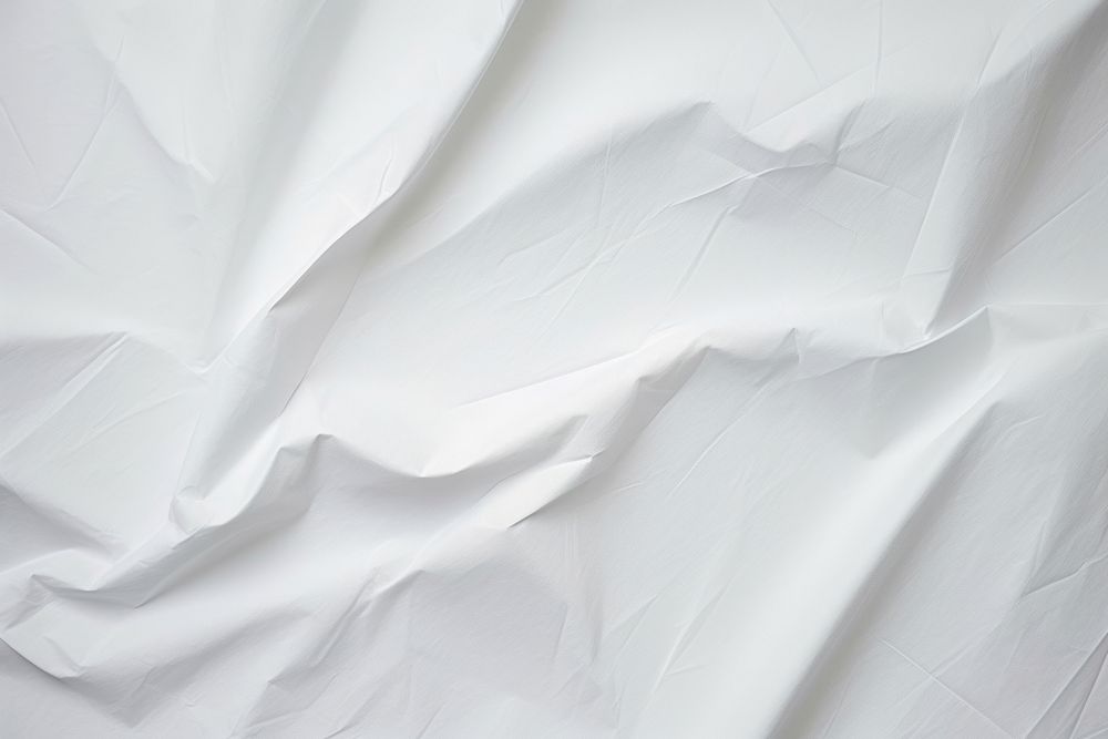 White textured wrinkled paper. AI generated Image by rawpixel.