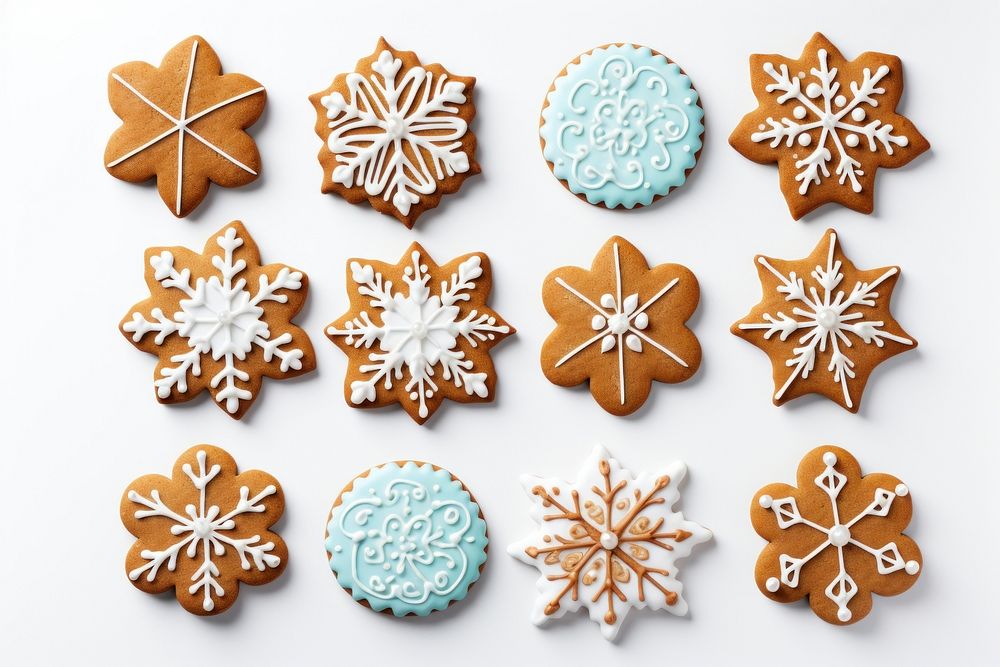 Cookie icing gingerbread christmas. AI generated Image by rawpixel.