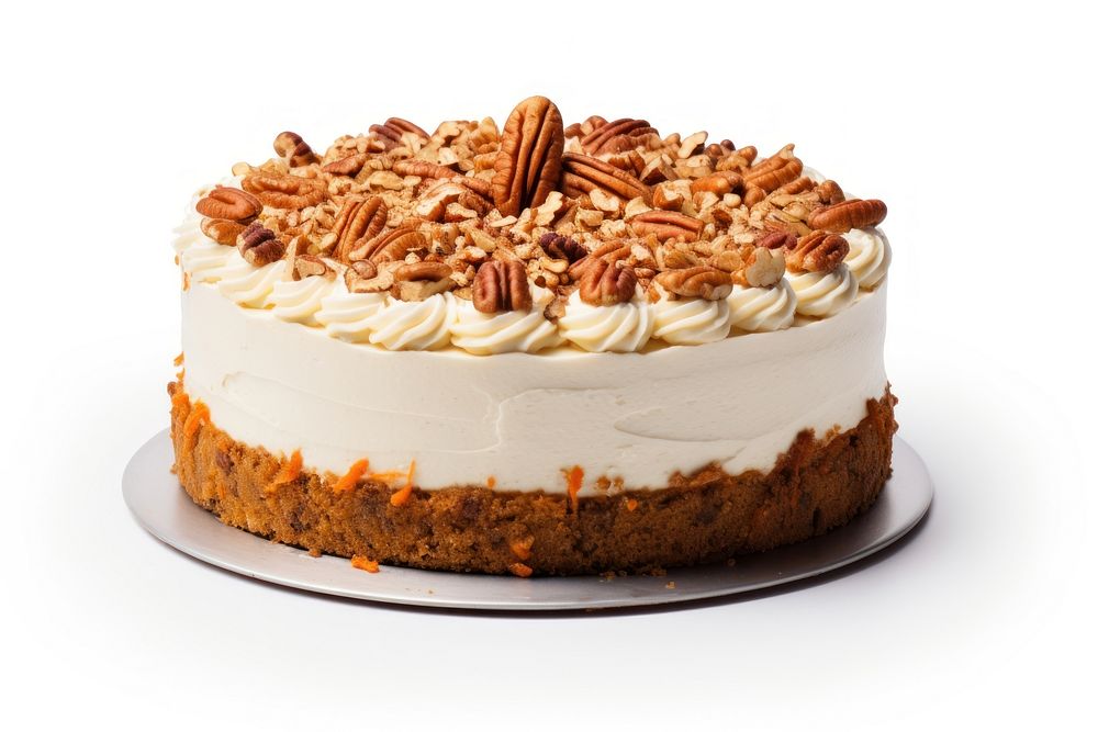 Cream cake cheesecake dessert. AI generated Image by rawpixel.