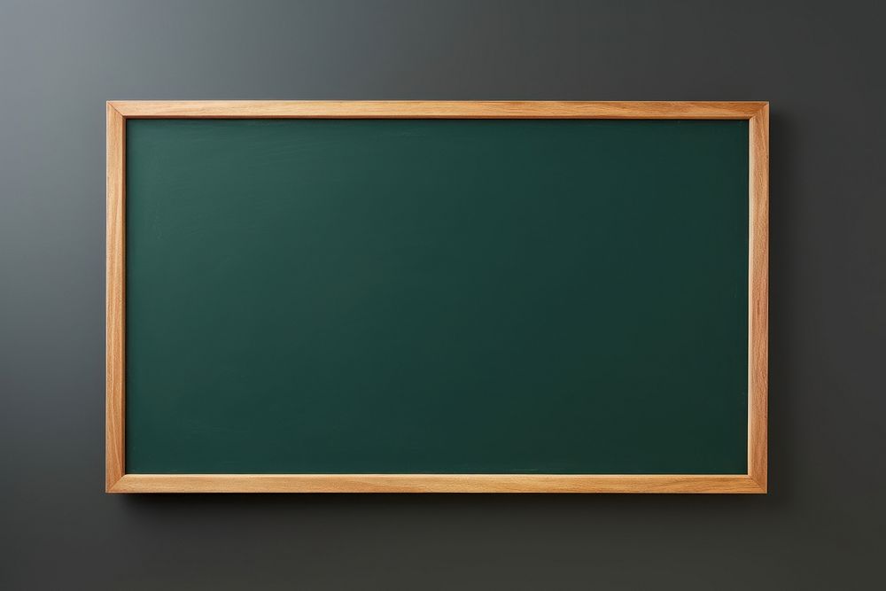 Blackboard green rectangle absence. AI generated Image by rawpixel.
