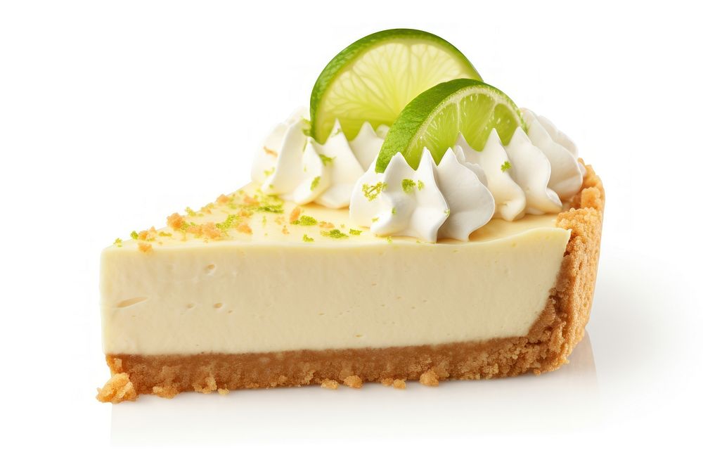 Lime cheesecake dessert fruit. AI generated Image by rawpixel.
