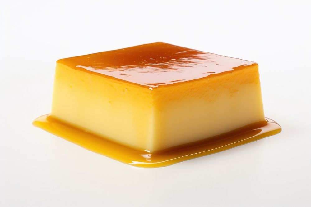 Dessert flan food cheesecake. AI generated Image by rawpixel.